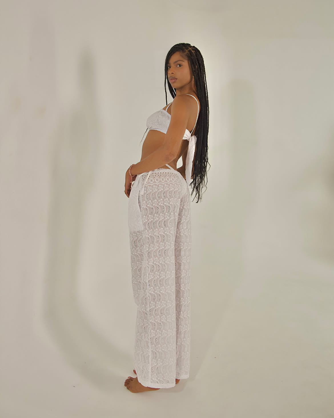 Set Tropical, (Top brialette + Pantalon)